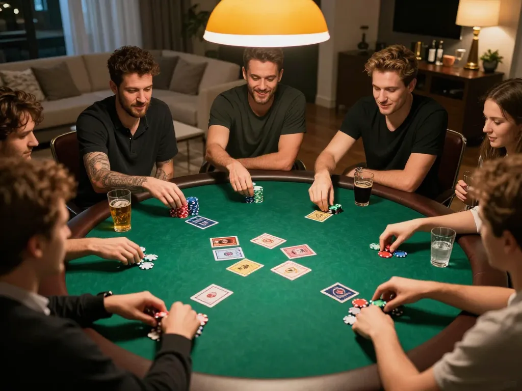 Experience thrilling poker nights with friends at https://www.dacsandatphanrang.com/ featuring vibrant gameplay and cozy home settings.