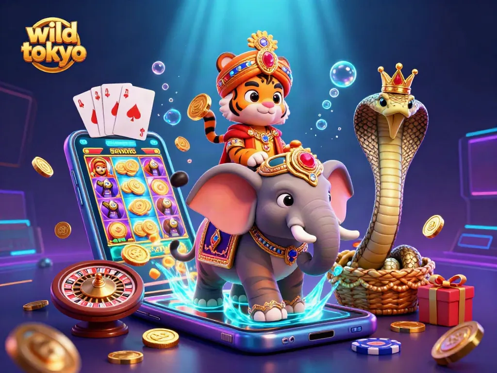 Experience wild tokyo with exciting casino elements, as neon lights and vibrant colors inspire players to win.