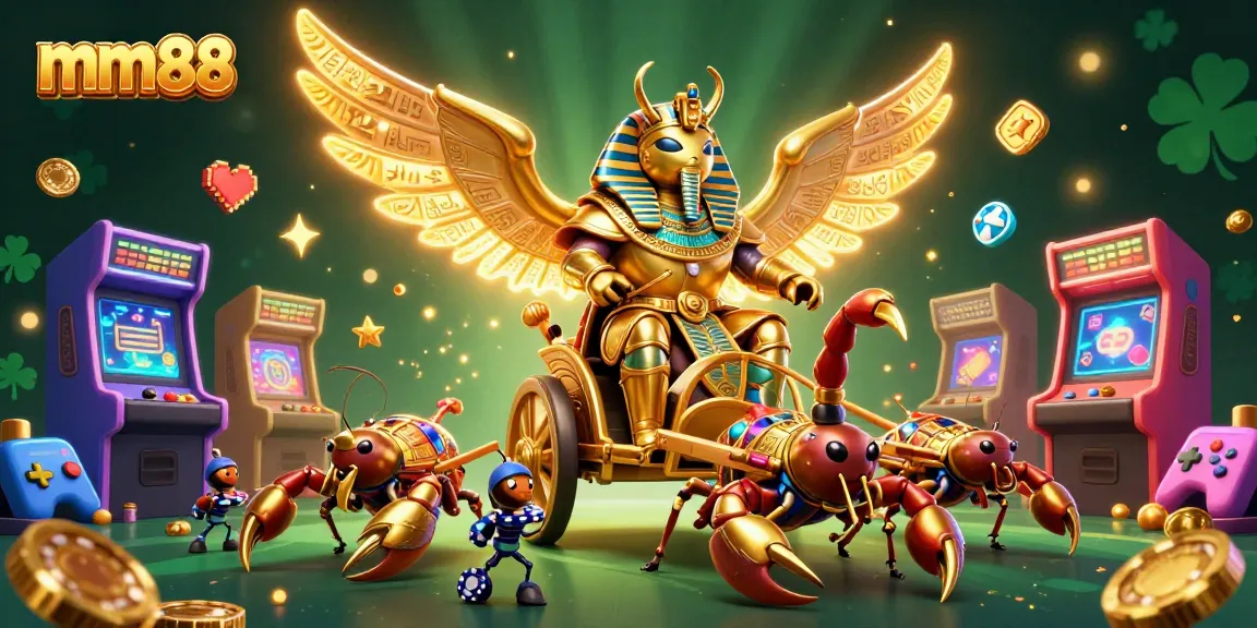 Experience thrilling gameplay with mm88 in a vibrant casino-themed scene.