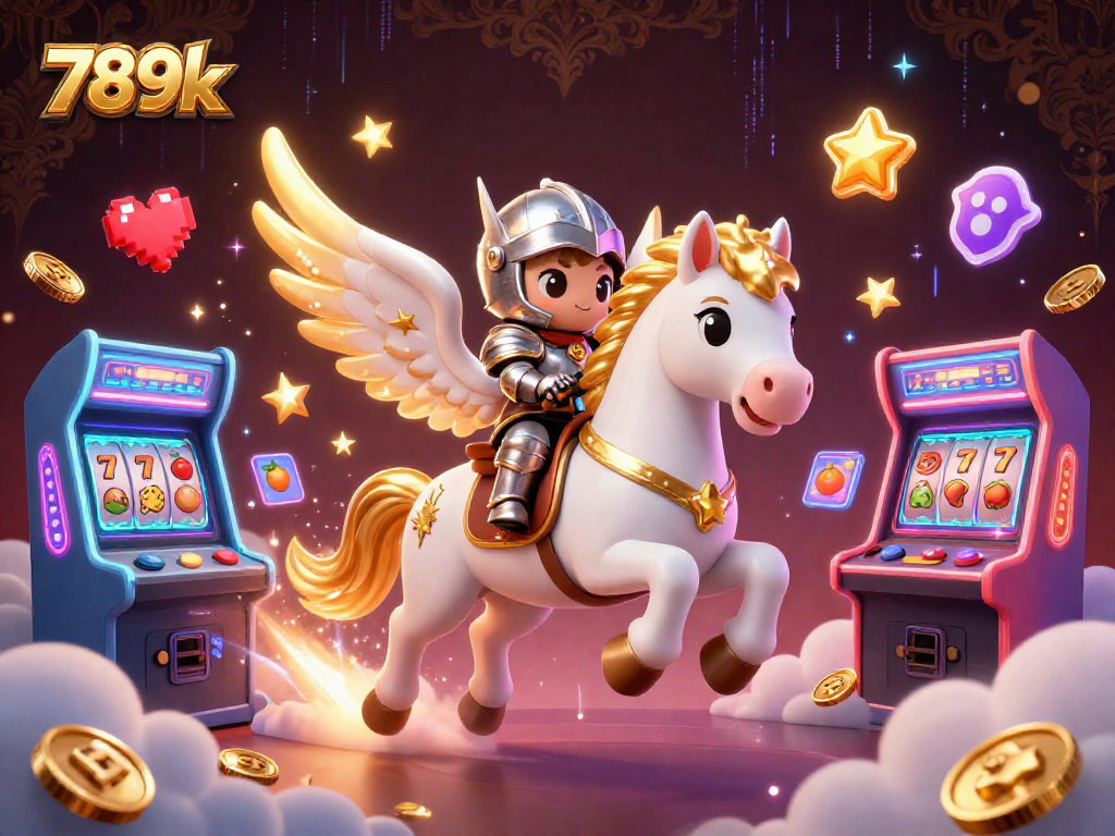 Experience thrilling gameplay at 789k with vibrant casino elements and dynamic arcade visuals.
